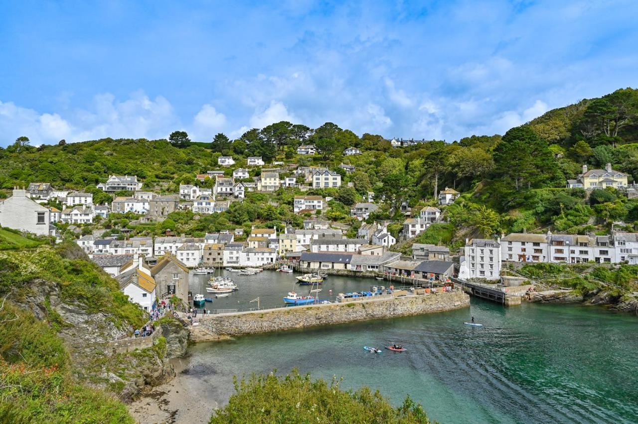 Luxury Couple'S Getaway With River Views And Parking Polperro Exterior foto